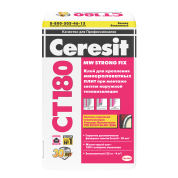 Клей для минераловатных плит CeresitCT 180 25 кг
